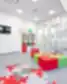 Vaikų skaitymo ir žaidimų zona Vilniaus universiteto Nacionaliniame atviros prieigos centre.