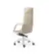Harmony Pure LD Seating šviesi vadovo biuro kėdė su chromuotais porankiais