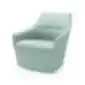 Chic 10FU krėslo vaizdas iš priekio su mėtų spalvos apmušalu