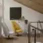 Geltona ir pilka RUFLE kėdės iš Softline stilingame interjere