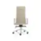 LD Seating Harmony Pure šviesi vadovo kėdė su aukštu atlošu ir chromuotais porankiais
