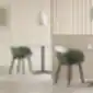 Žalios TAIA kėdės prie staliuko, Inclass.