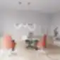 MELODY DESIGN dviejų spalvų kėdės su baltu pagrindu, LD Seating