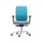 Ergonomiška Shape Mesh biuro kėdė by Dauphin su kvėpuojančiu tinkliniu atlošu ir reguliuojamais porankiais