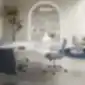 Classic ergonominė biuro kėdė iš SITLAND, modernus dizainas su aukšta atkalte ir ratukais.