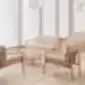 WUDI baldų komplektas su sofa, foteliais ir kavos staliuku moderniame interjere