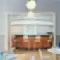 MDD New School baro kėdės baltos spalvos moderniame interjere