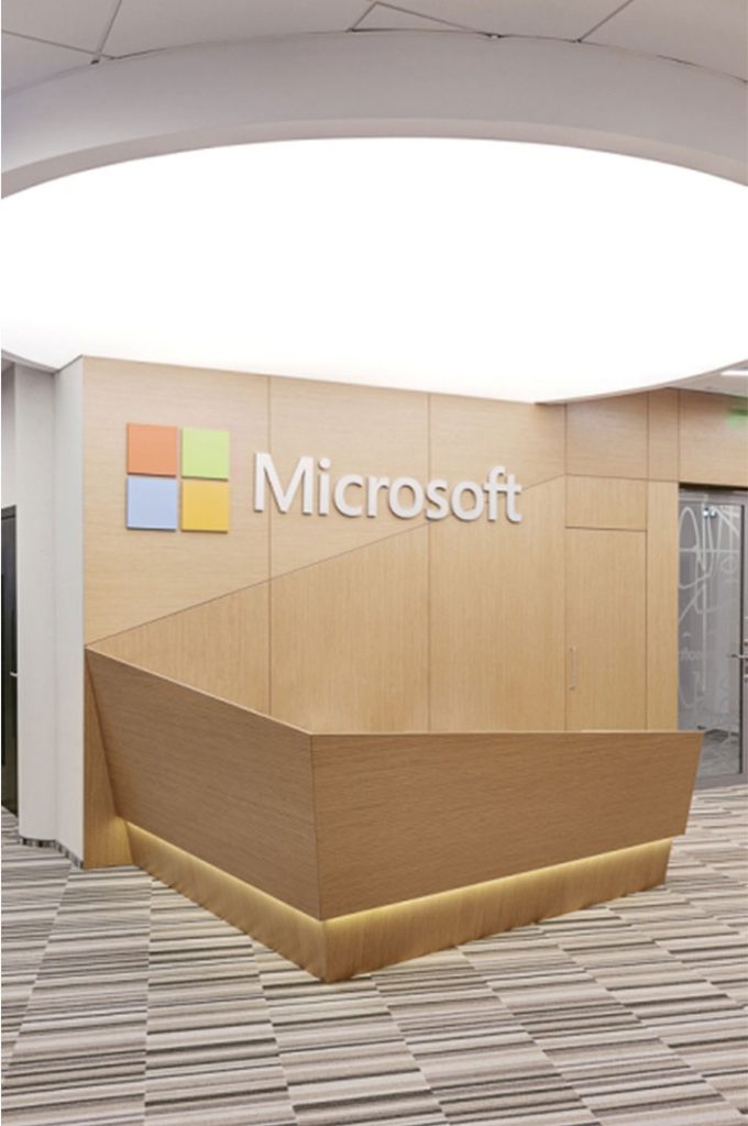 Ergolain projektas Microsoft Lietuva biuras